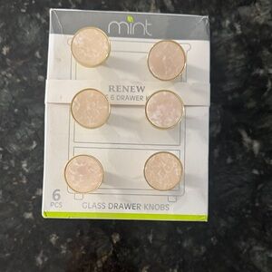 Mint American Dream renew Glass Drawer Knobs